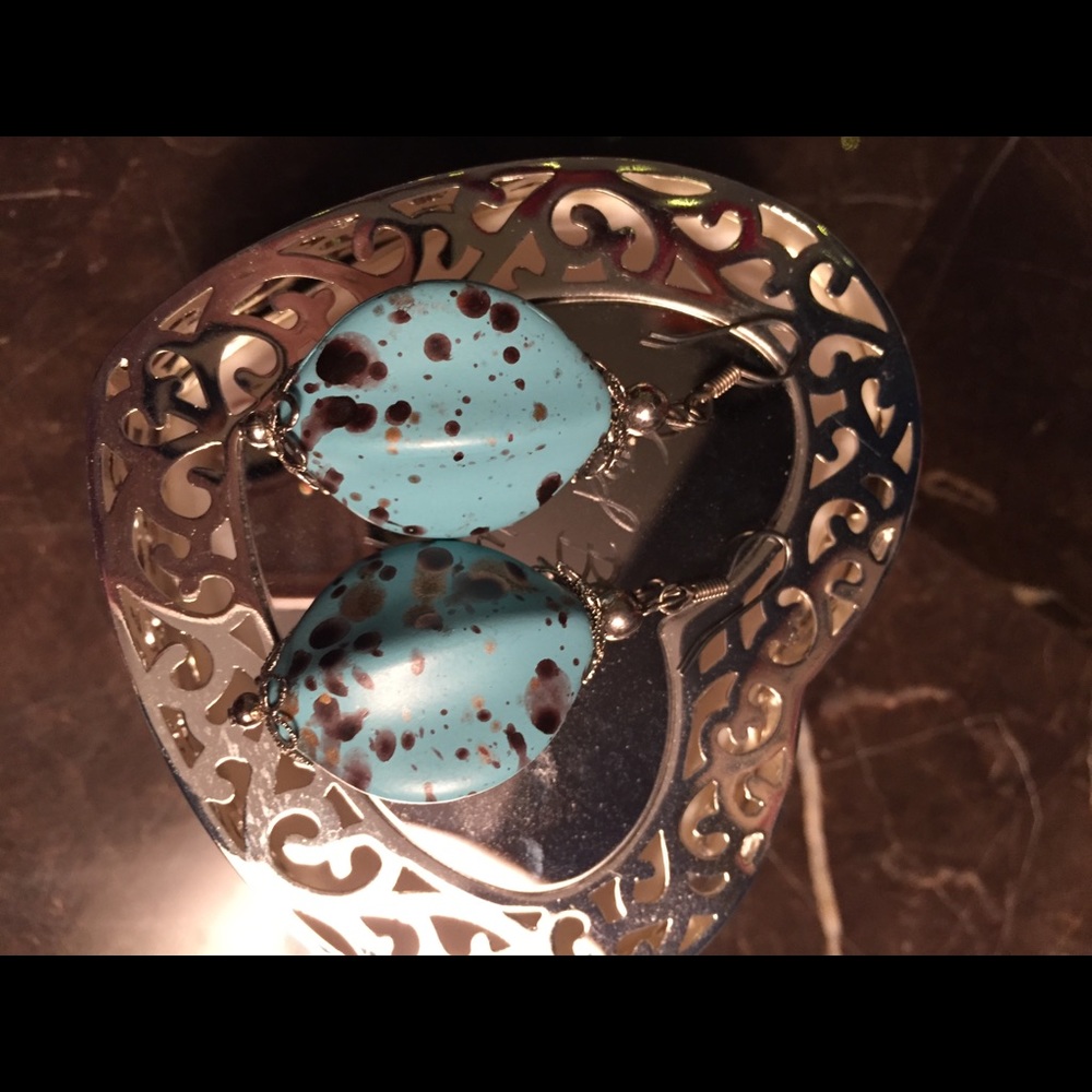 Turquoise Earrings - Picture 2 of 7
